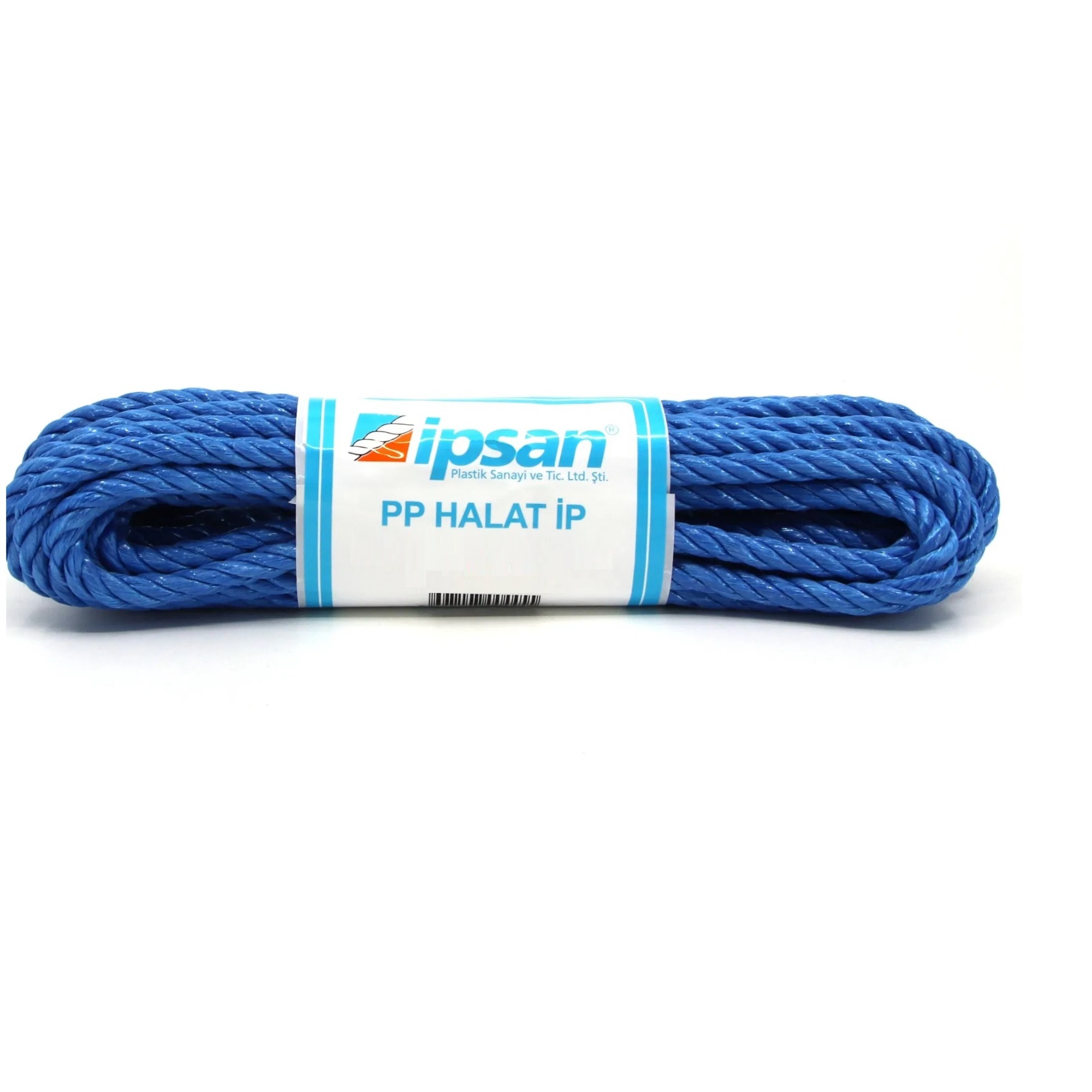 İpsan Pp Halat Beyaz/mavi/yeşil 8 Mm 20 Mt Pp0820 - 24'lü Paket
