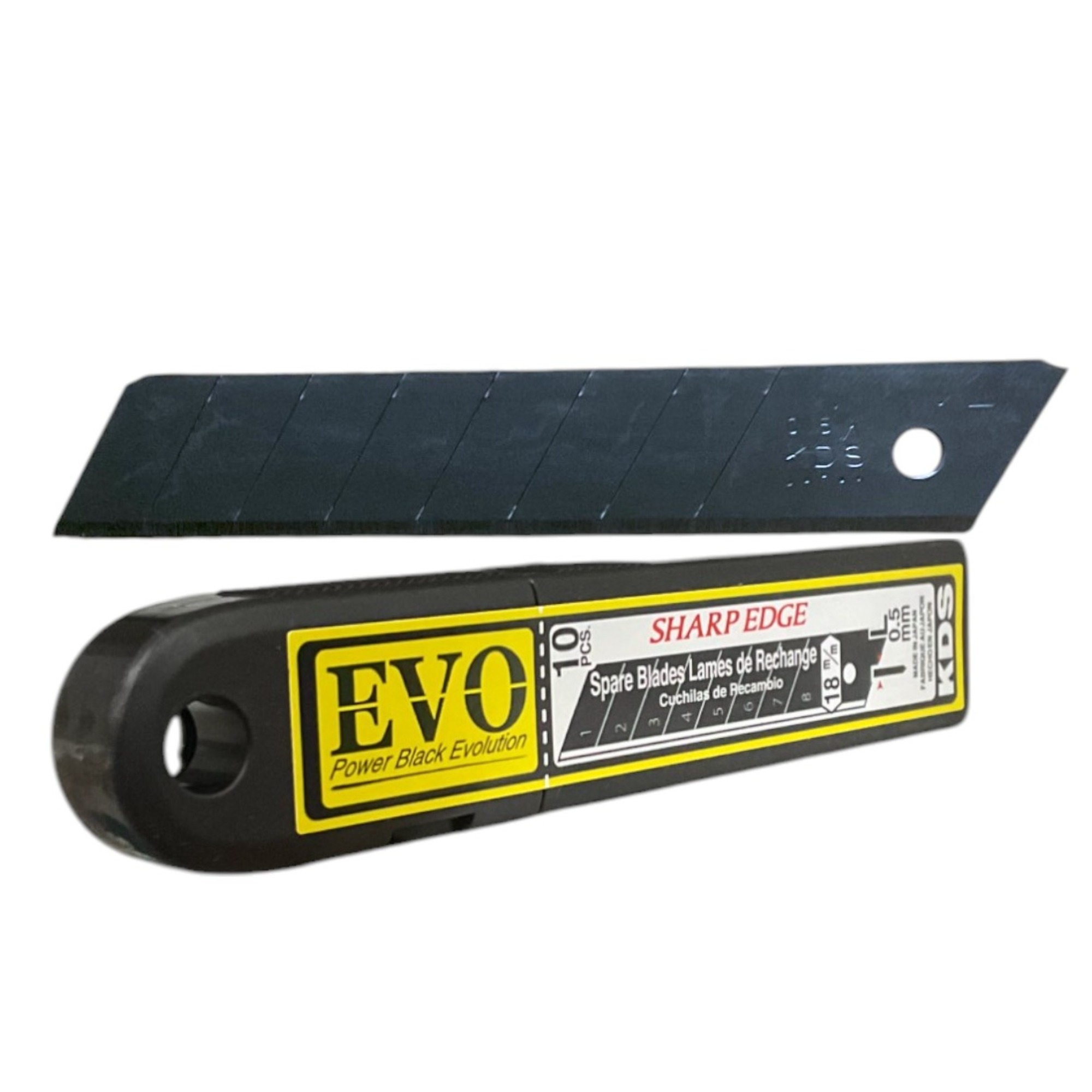 Kds Maket Bıçağı Yedeği 18 Mm Siyah Kod:lb-10b Evo - 200'lü Paket