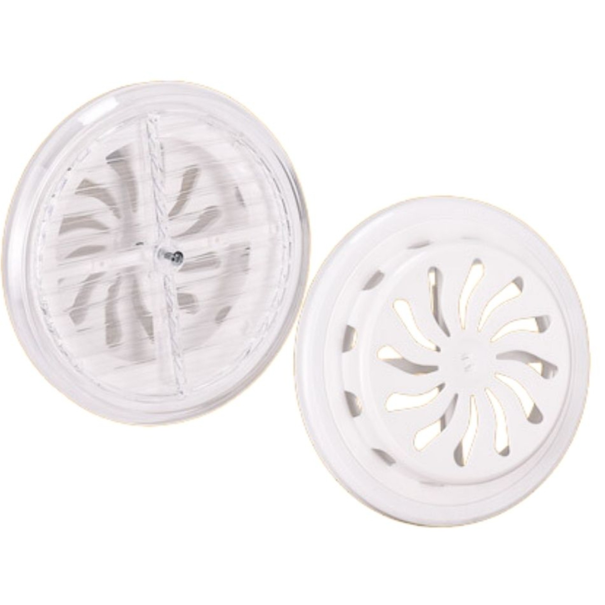 Ayarlı Cam Menfezi Beyaz Ak-106 - 50'li Paket