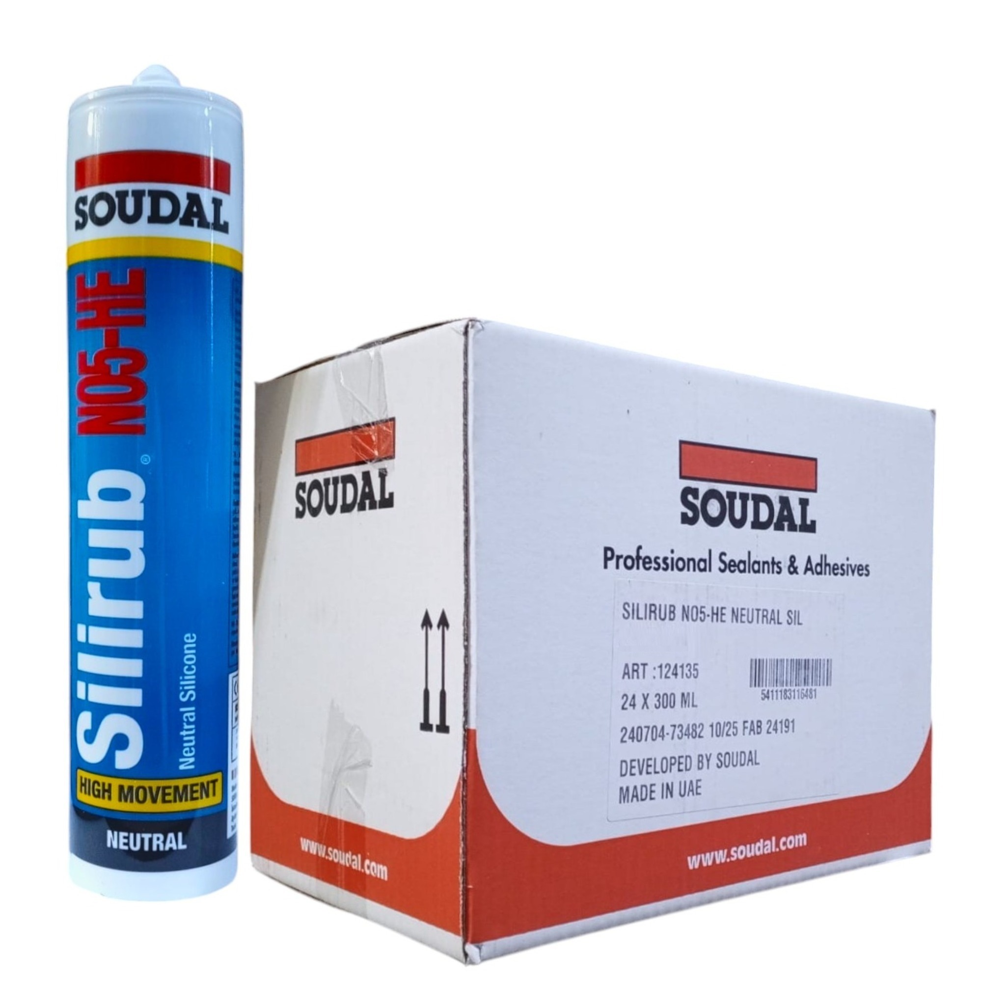 Soudal Const.inşaat Sil.300 Ml Ant.gri N05(130845) - 24'lü Paket