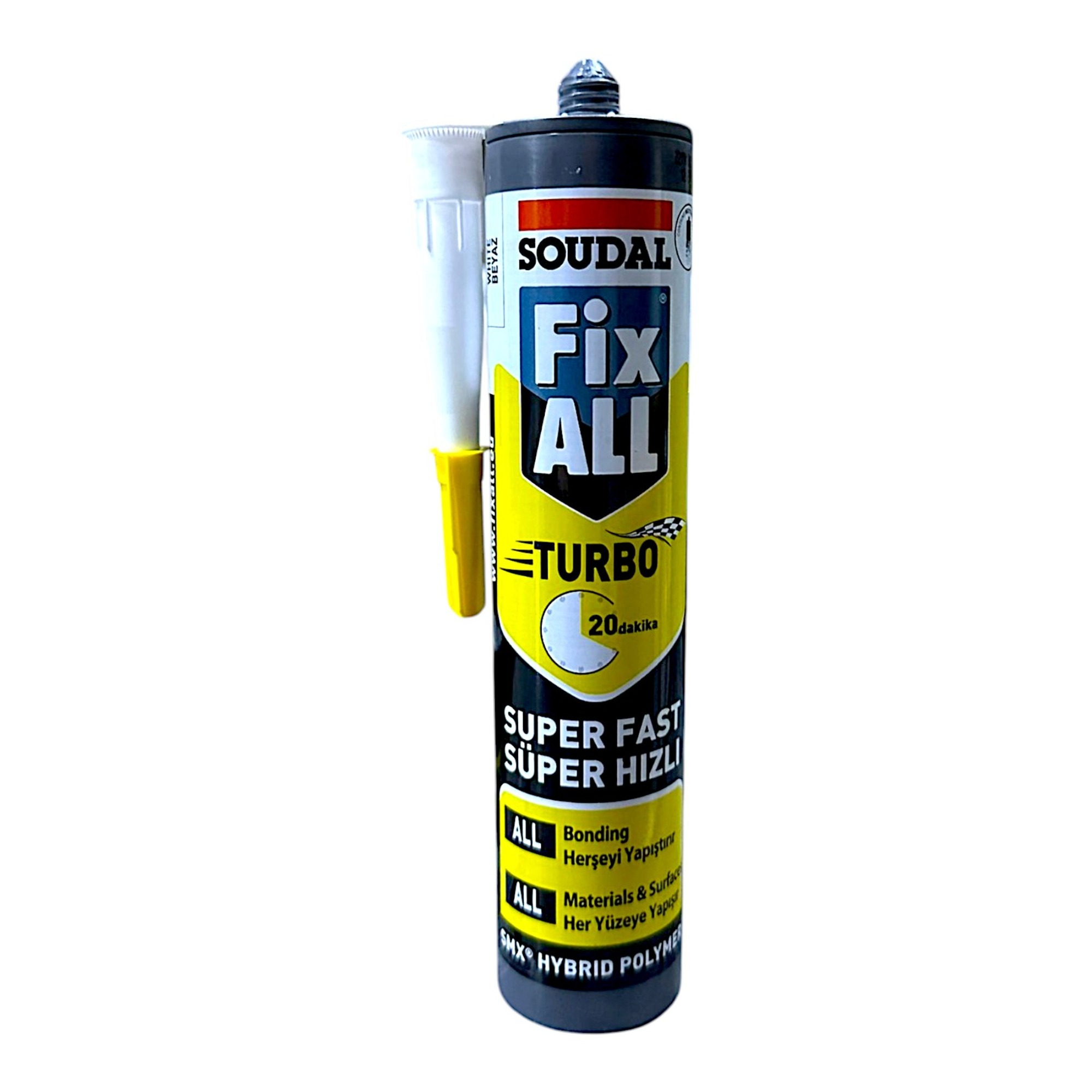 Soudal Fix All Turbo Beyaz 290 Ml (127961)  - 12'li Paket