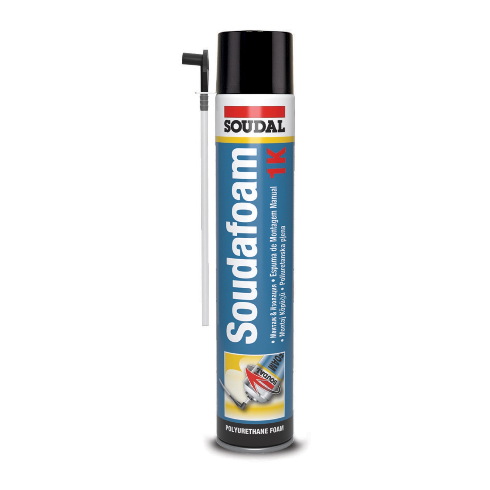 Soudal Poliüretan Köpük 600 Gr (152230) - 12'li Paket