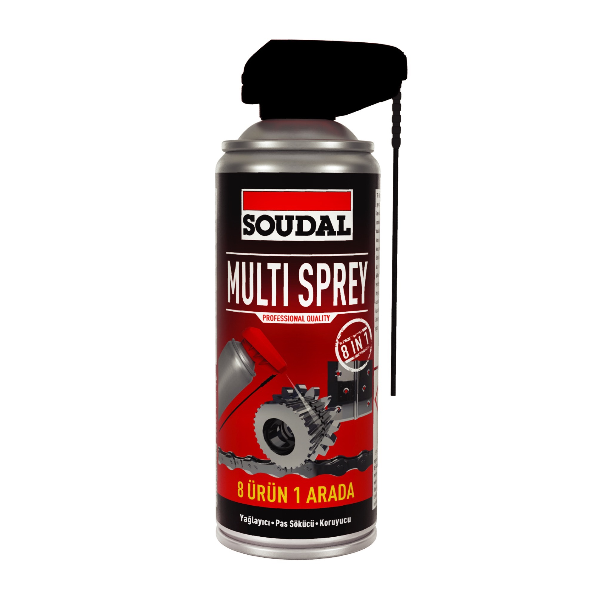Soudal Pas Sökücü Ve Yağlayıcı Multi Sprey 400 Ml  - 24'lü Paket