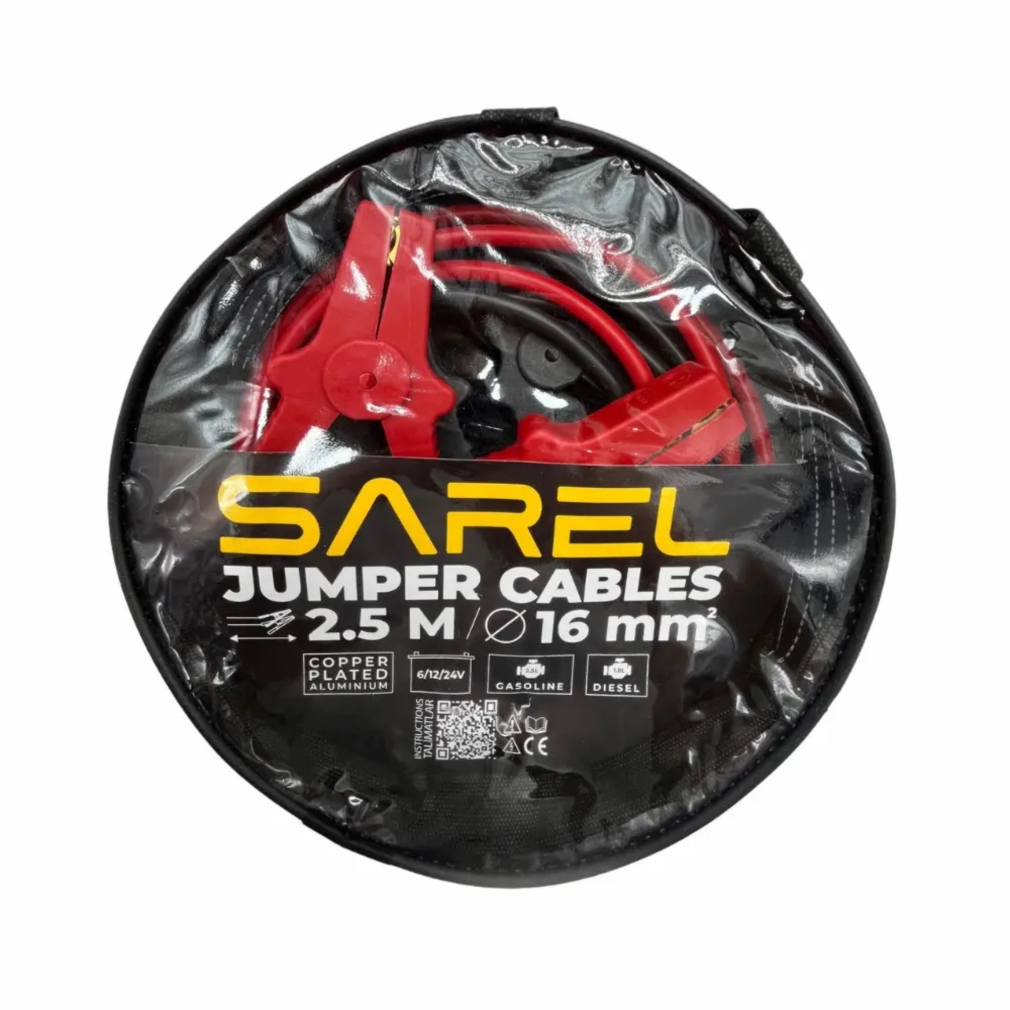 Sarel Akü Takviye Kablosu 2.5 Mt (kamyon)