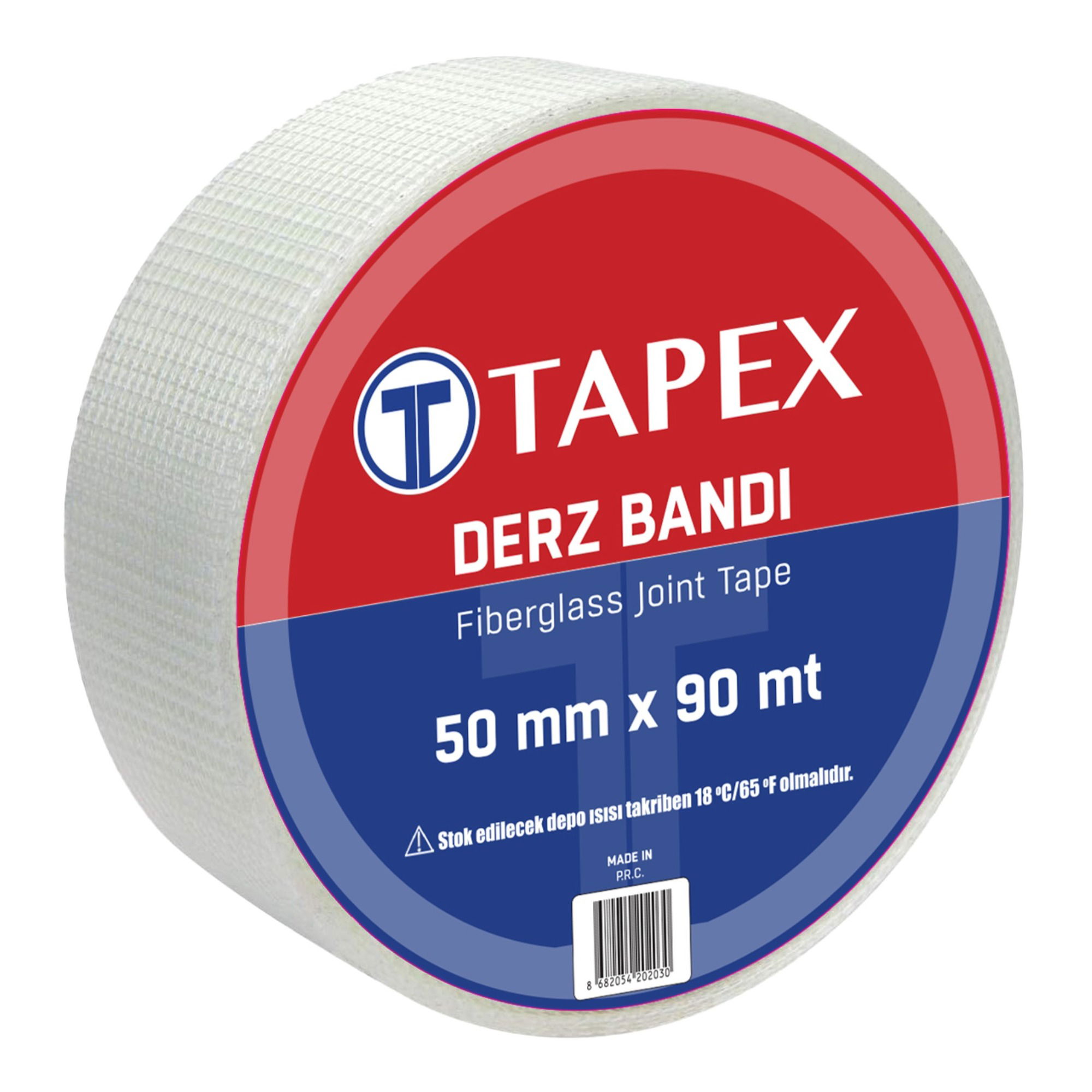 Tapex Derz Bantı 50x90 Mt - 12'li Paket