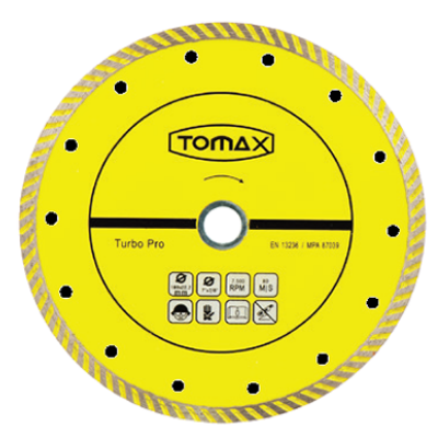 Tomax Turbo Elmas Kesici 115x2.0x22 - 5'li Paket