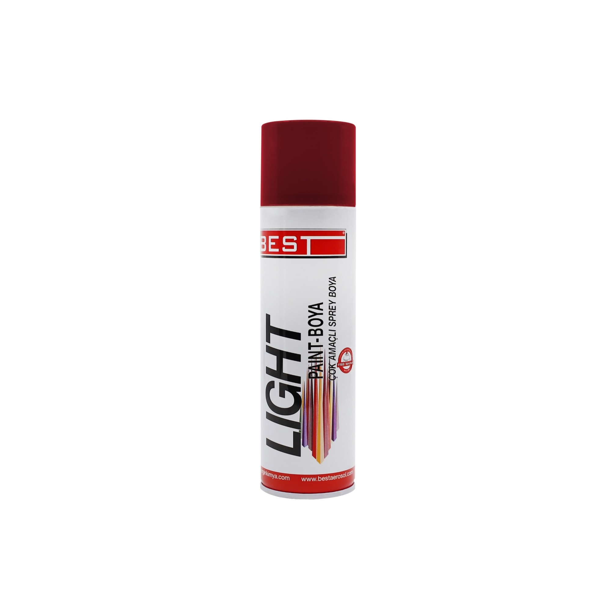 Best Lıght Sprey Boya 250 Ml Vişne - 10'lu Paket