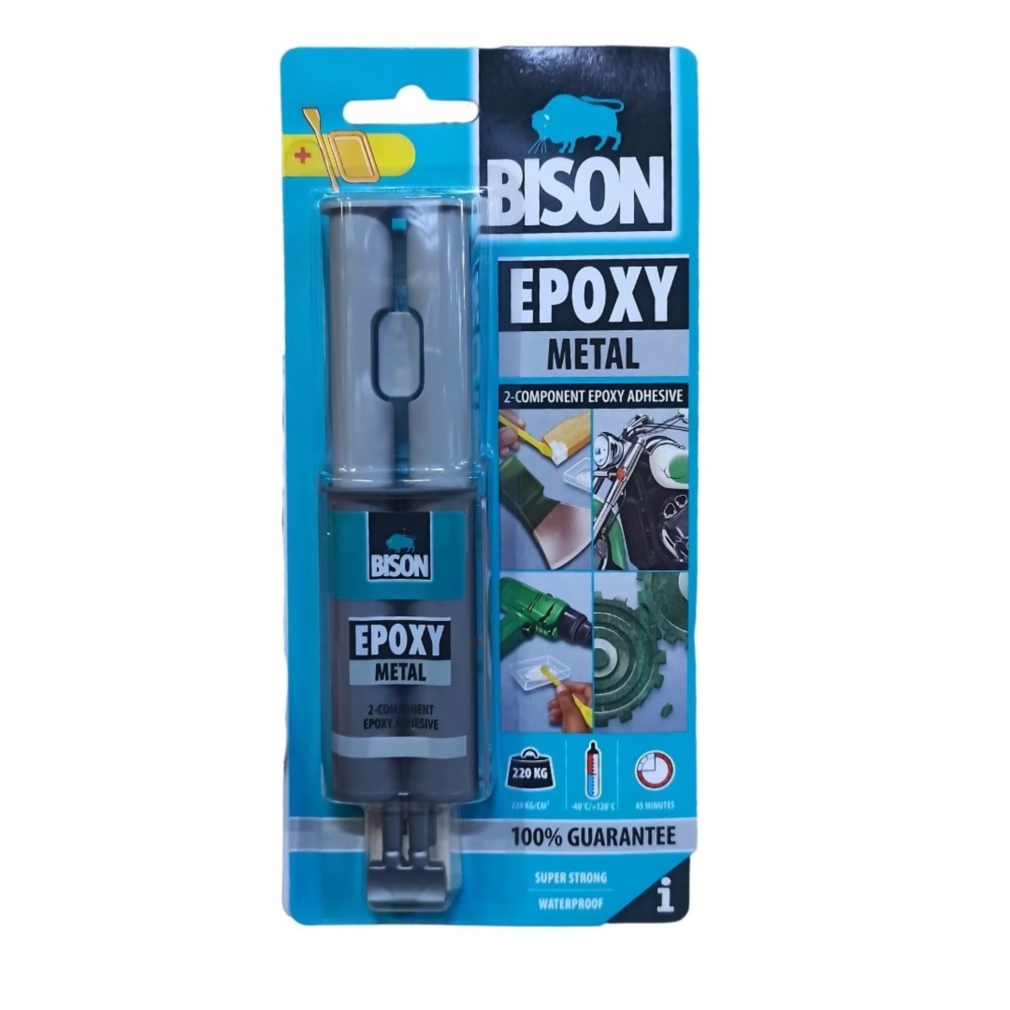 Bison Epoksi Metal Yapıştırıcı 24 Ml - 12'li Paket